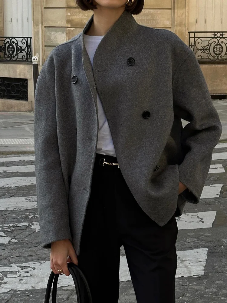 Oversized Button-Down Jacket